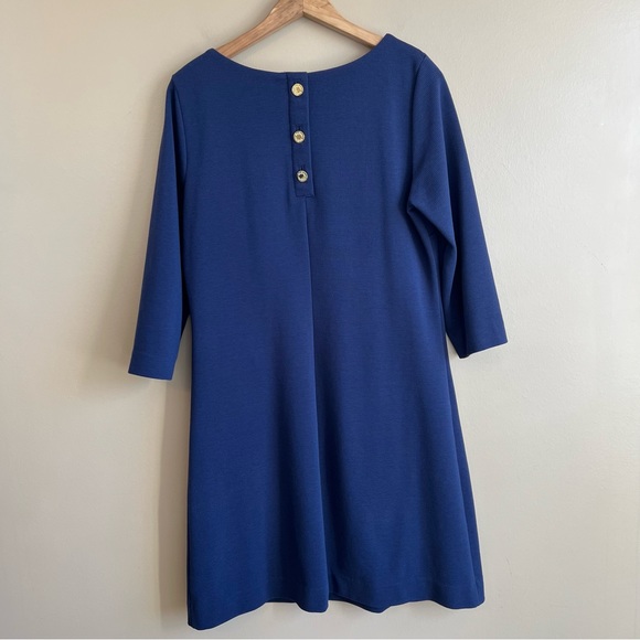 LILLY PULITZER Navy Charlene Shift Dress Size Large - Picture 7 of 8
